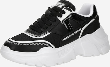 Versace Jeans CoutureNiske tenisice 'SPEETRACK' - crna boja: prednji dio