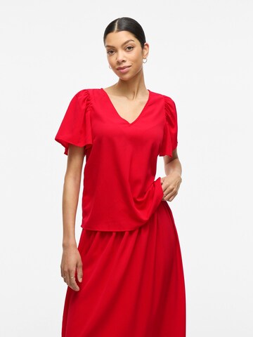 VILA Blouse in Red: front