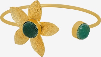 SOHI Náramek 'Shelley' - zlatá / smaragdová, Produkt