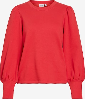 Sweat-shirt 'VERA' VILA en rouge : devant