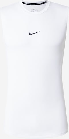 NIKE Sporttop in Weiß: Vorderseite