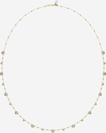 Swarovski Necklace in Gold: front