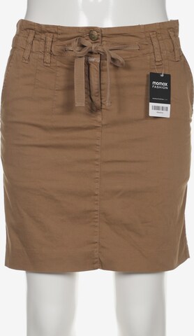 Closed Skirt in M in Brown: front