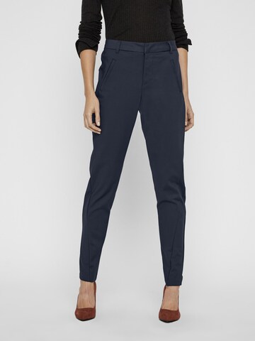 Vero Moda Petite Tapered Nadrág 'Victoria' - kék: elől