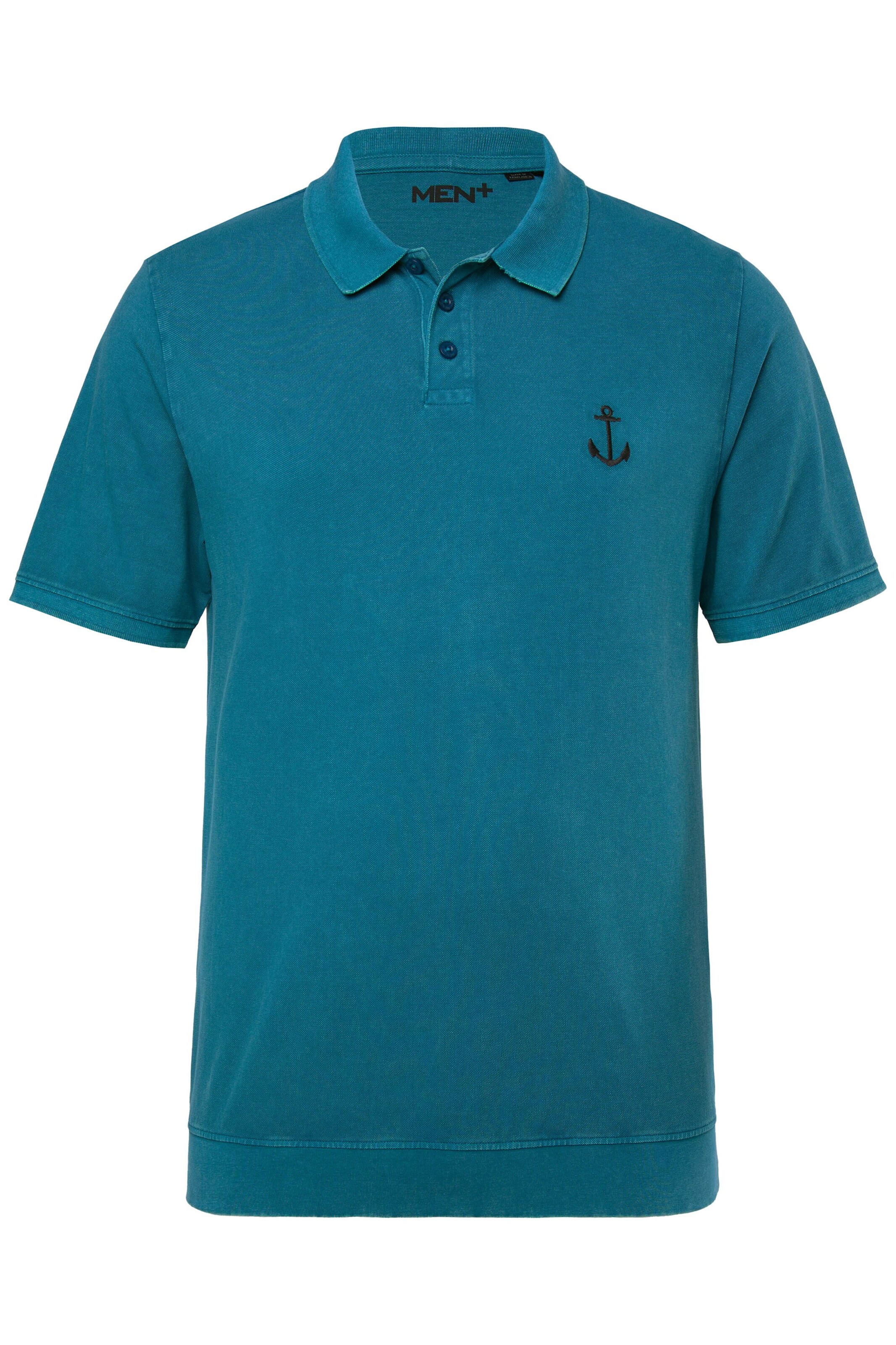 Men Plus Shirt in Blue: front