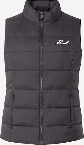 Karl LagerfeldPrsluk - crna boja: prednji dio