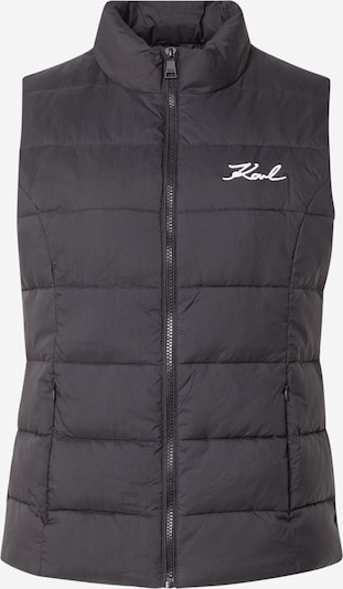 Karl Lagerfeld Prsluk u crna / bijela, Pregled proizvoda