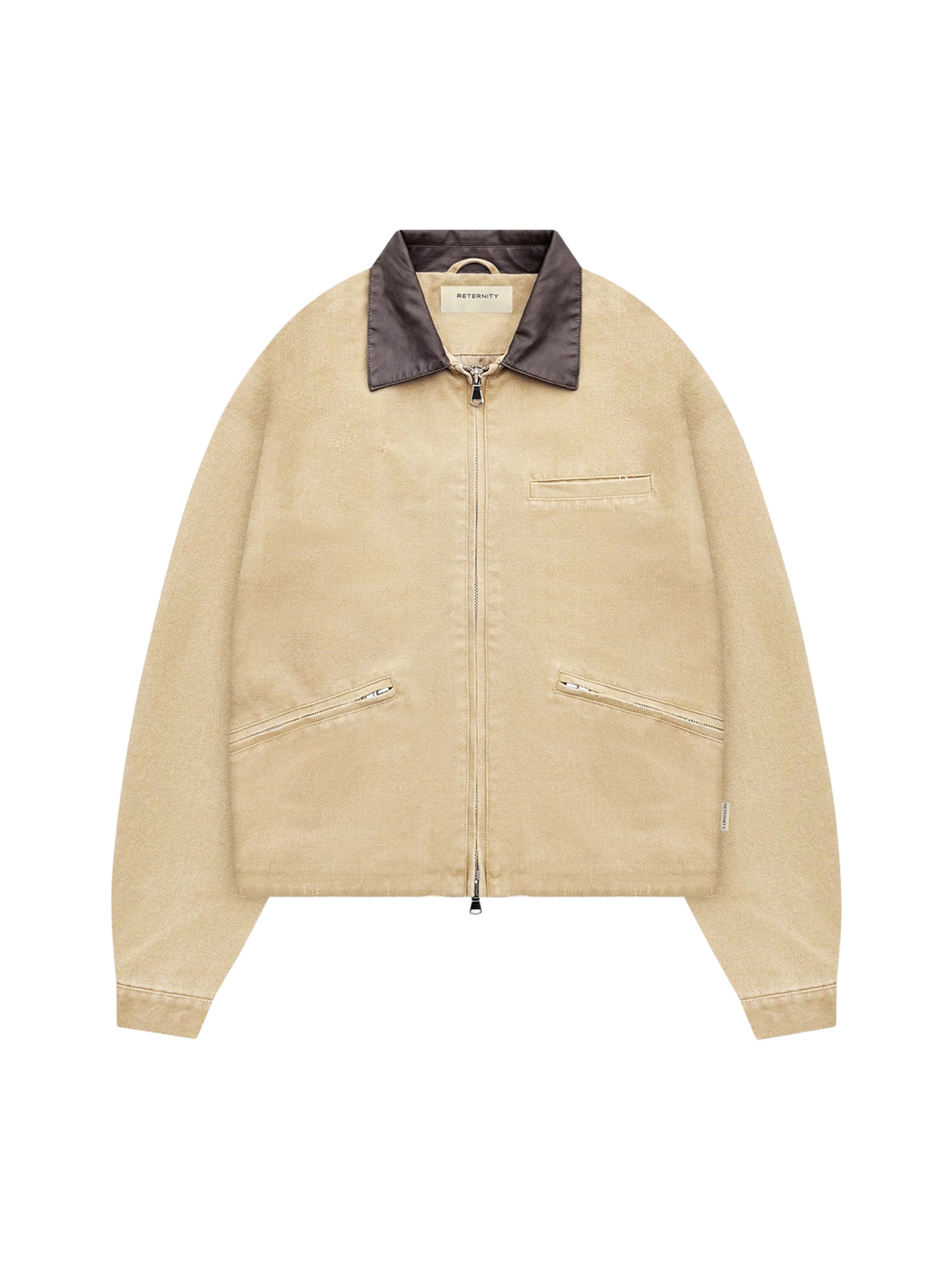 Reternity Tussenjas in Beige: voorkant