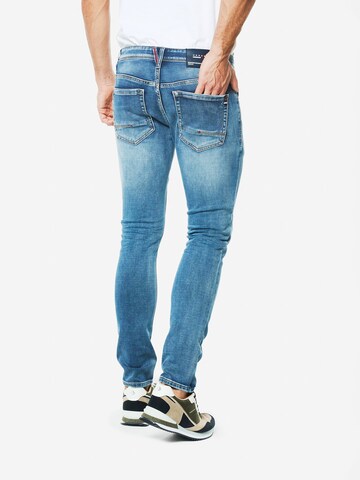 KOROSHI Slimfit Jeans i blå