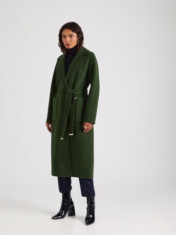 MICHAEL Michael Kors Ανοιξιάτικο και φθινοπωρινό παλτό σε πράσινο: μπροστά