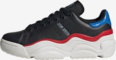 ADIDAS ORIGINALS Sneaker low 'Stan Smith' in blau / rot / schwarz / weiß, Produktansicht