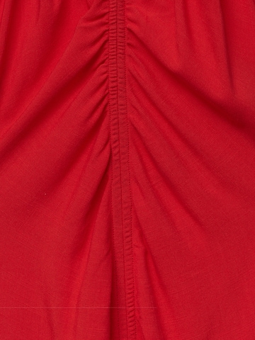 Pull&Bear Večerna obleka | rdeča barva
