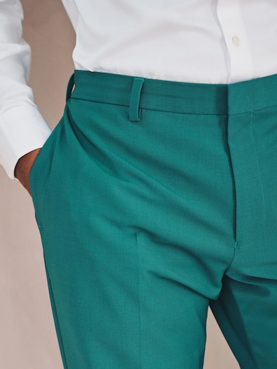 Next Pantalon à plis 'Motion Flex' en bleu cyan, Vue avec produit