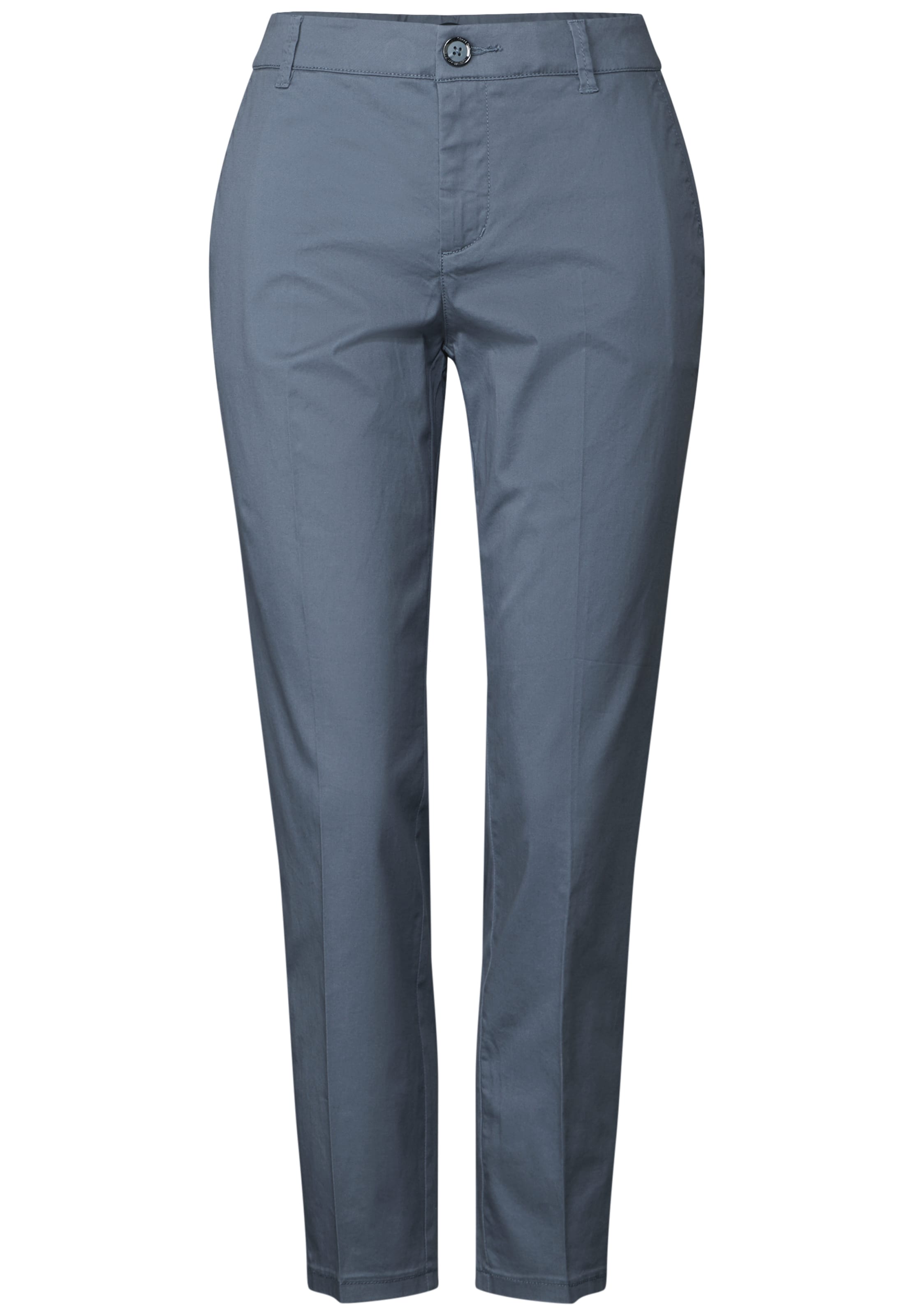 STREET ONE Pleated Pants in Blue: front