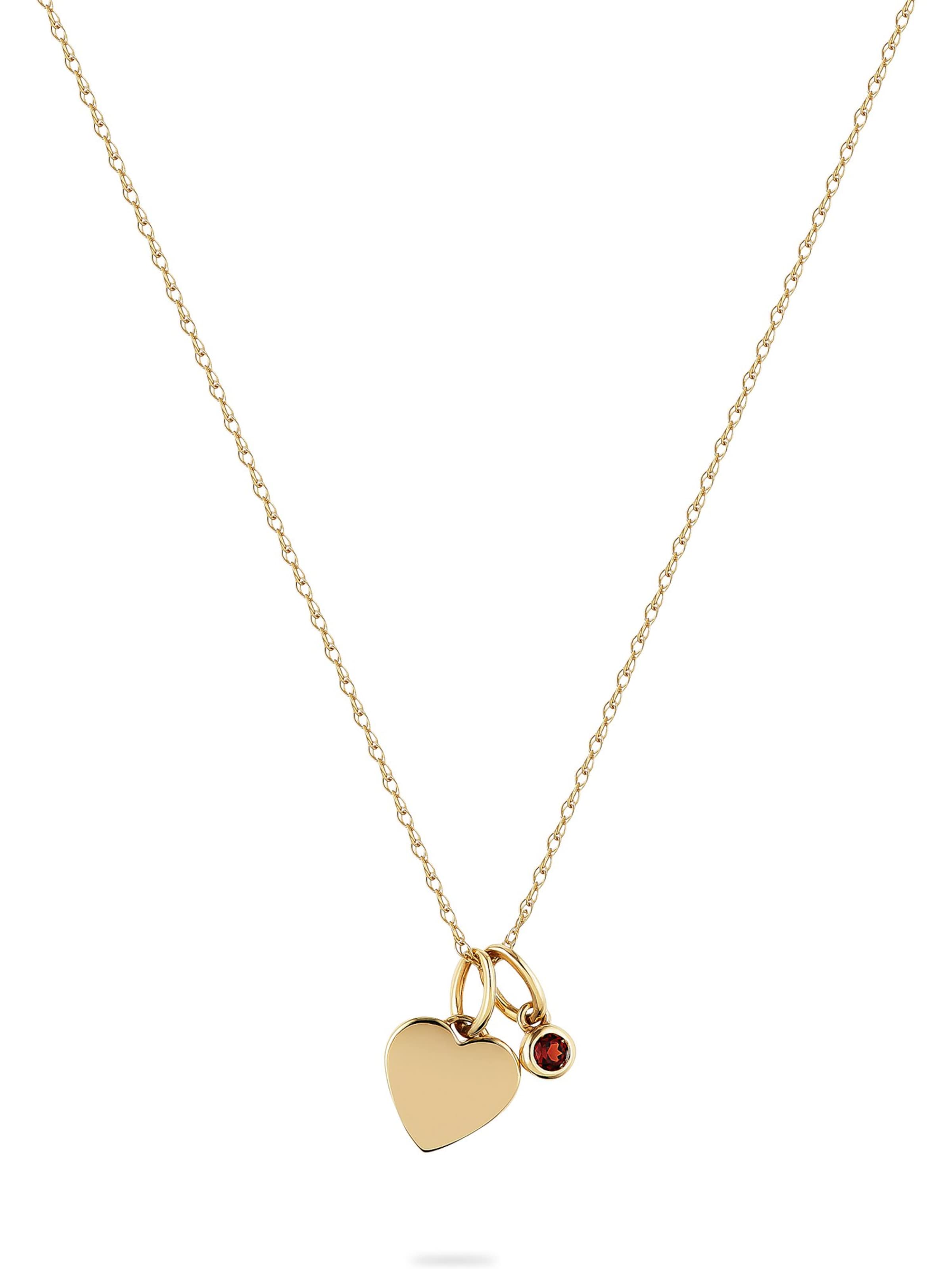 CHRIST Necklace in Yellow: front