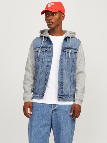 JACK & JONES Jacke 'JJIJEAN' in Blau: Vorderseite