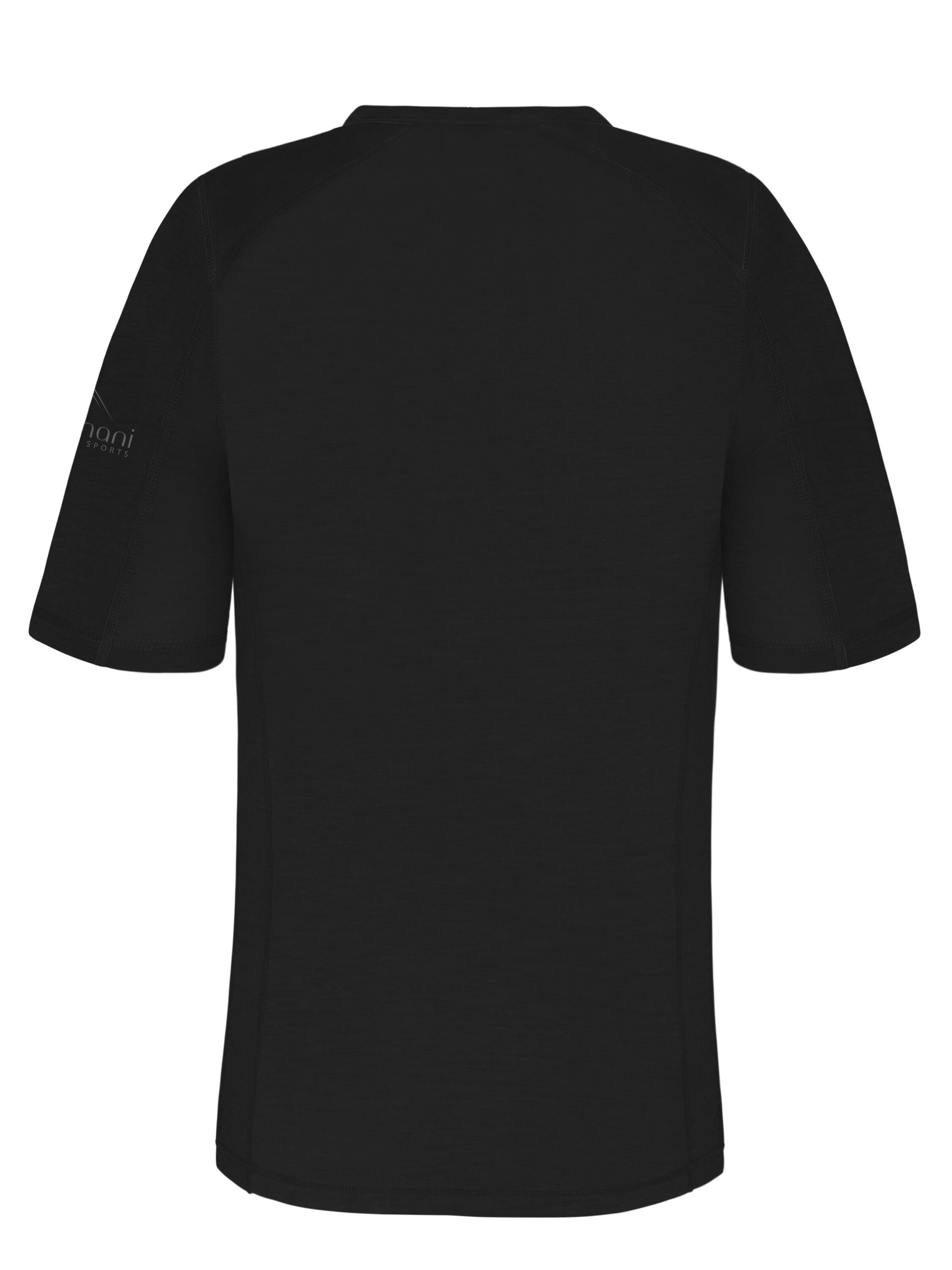 normani Functioneel shirt 'Esperance' in Zwart