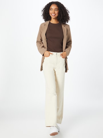 ICHI Wide leg Jeans in White