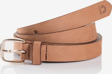 Ceinture 'Megan' TOM TAILOR en marron : devant