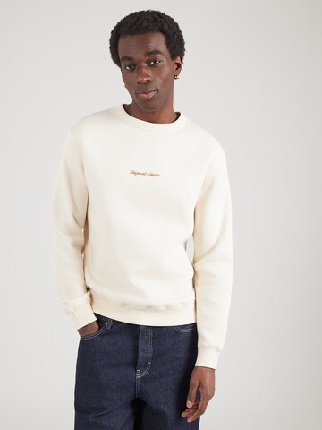 JACK & JONES - Sudadera 'JWHNORREBRO' en blanco: frente