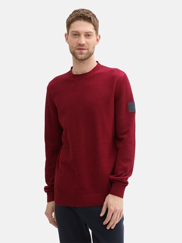 TOM TAILOR Pullover in Rot: Vorderseite