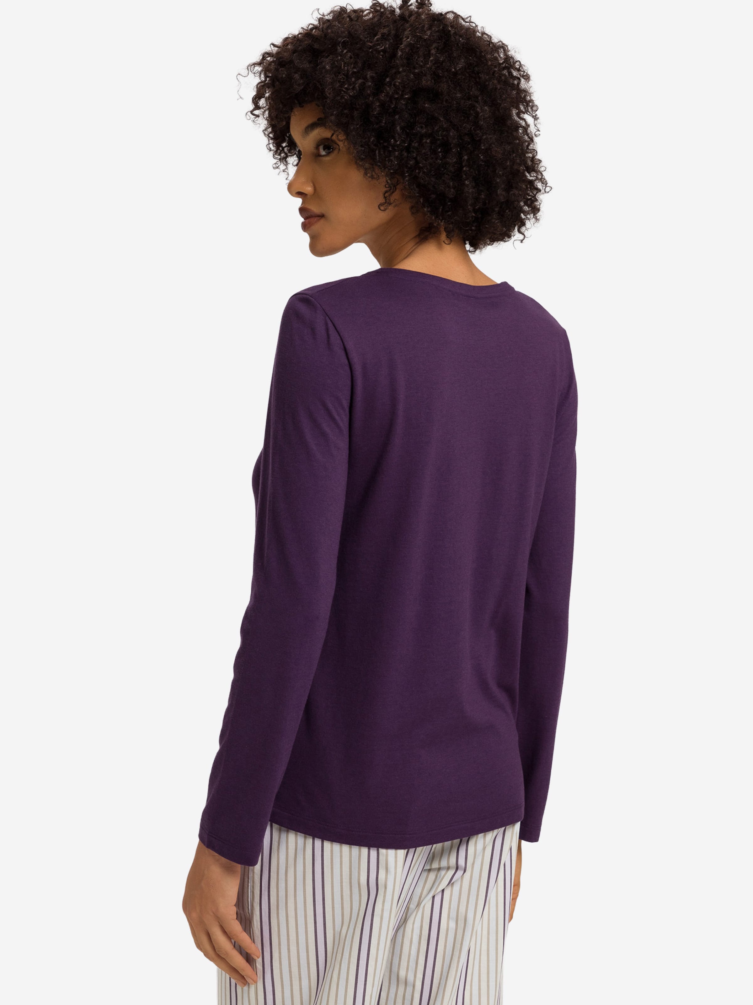 T-shirt ' Sleep & Lounge ' Hanro en violet