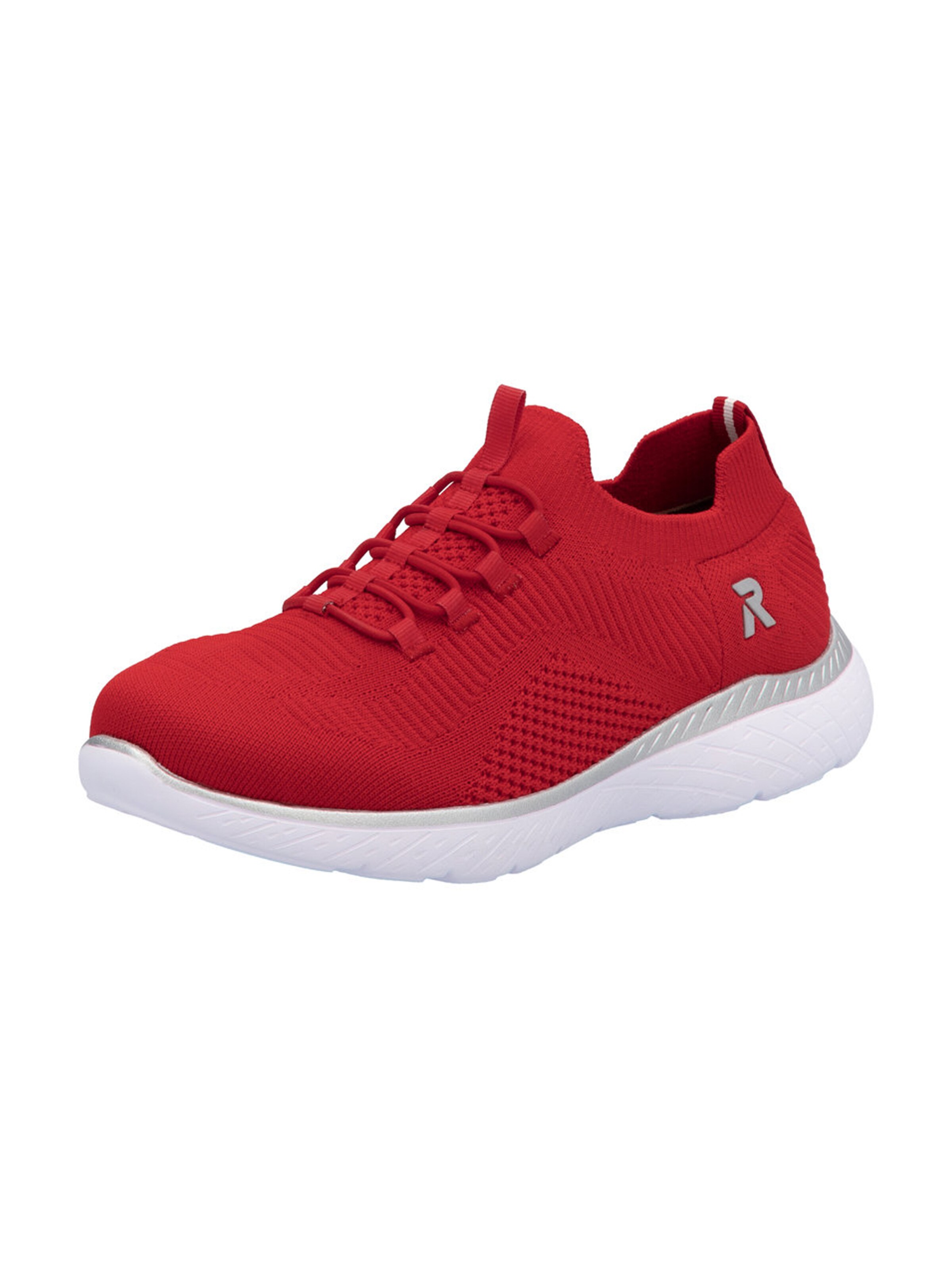 Slip on 'M5074' Rieker Sport en rouge : devant