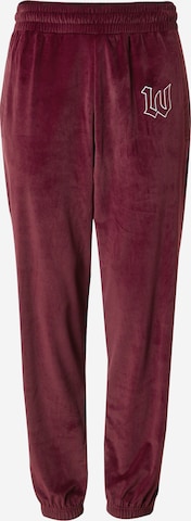 ABOUT YOU x Dardan Tapered Pants 'Dominic' in Red: front