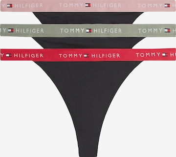 juoda Tommy Hilfiger Underwear Siaurikės: priekis