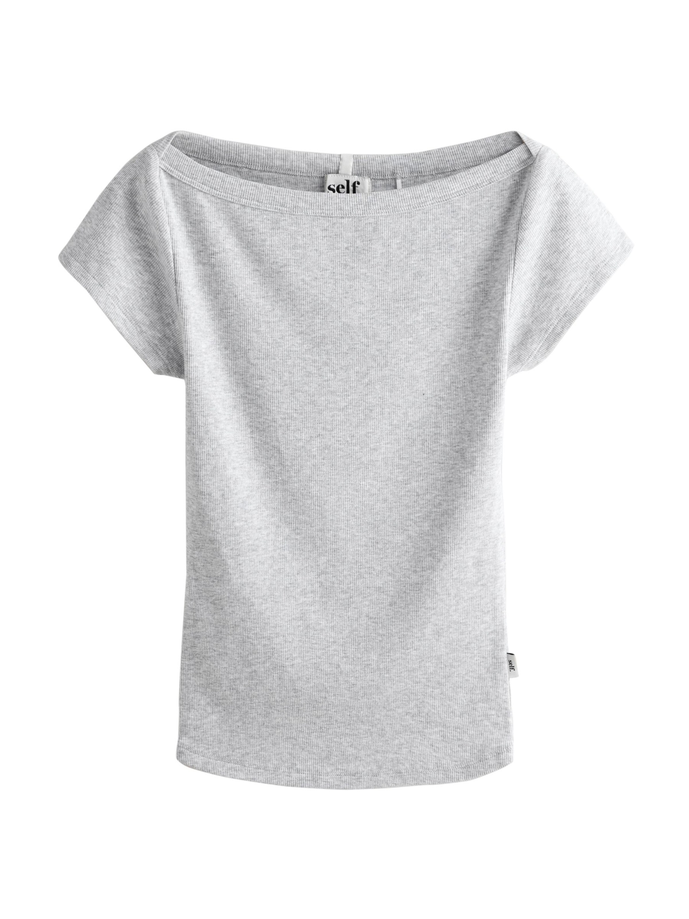 Maglietta di self. in grigio