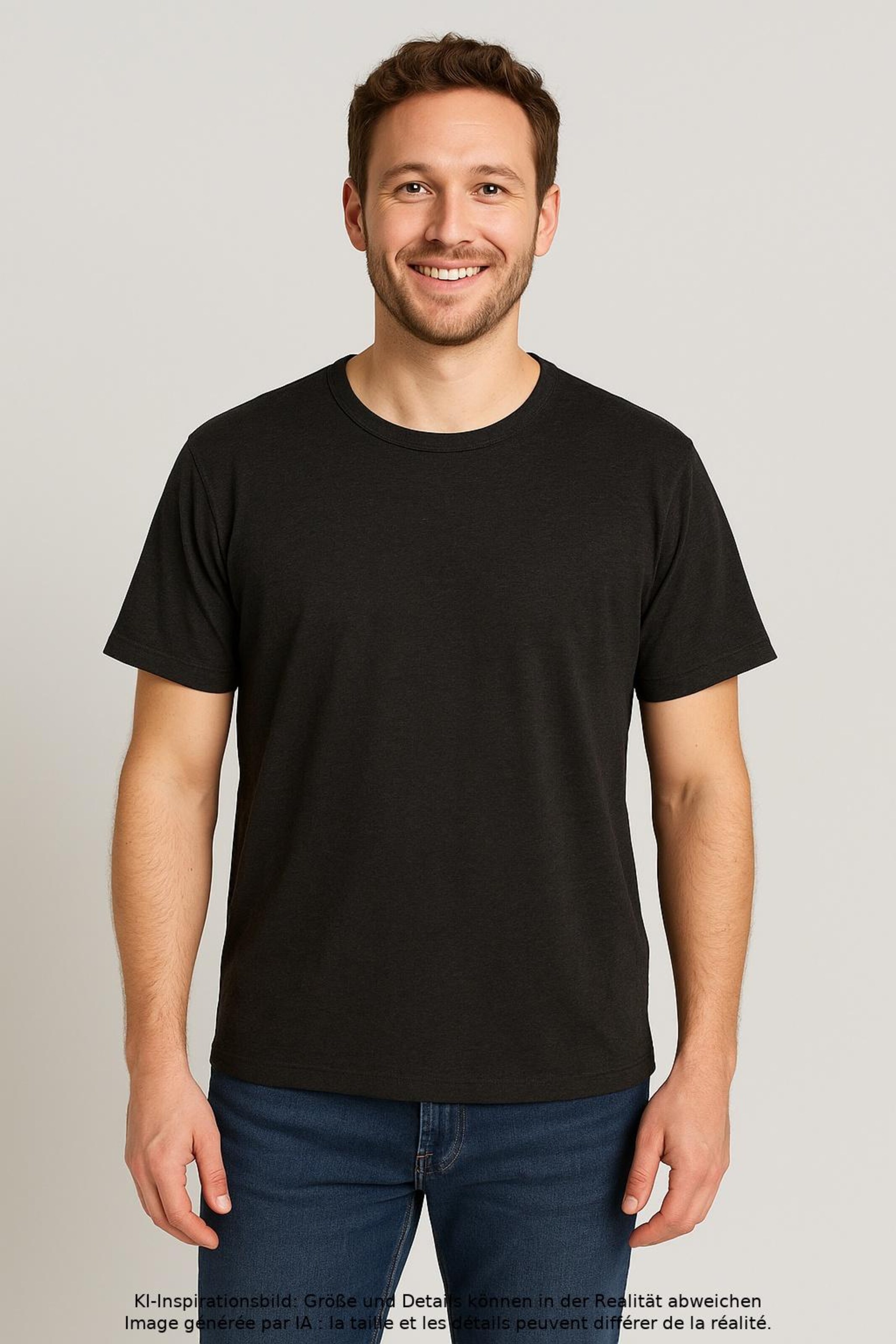 hessnatur Shirt in XL in Grey: front