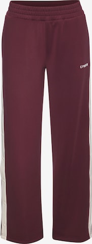 Copenhagen Studios Regular Housut värissä punainen: etupuoli