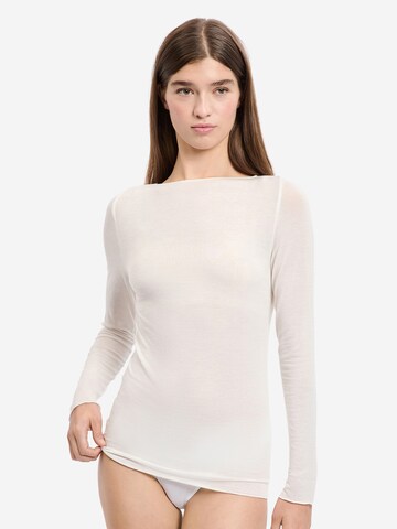 Maglietta intima 'Warmlight' di ETAM in beige