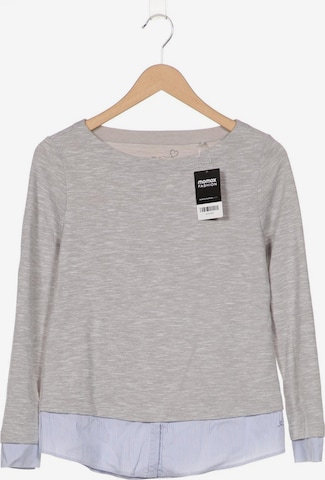 s.Oliver Sweatshirt & Zip-Up Hoodie in S in Grey: front