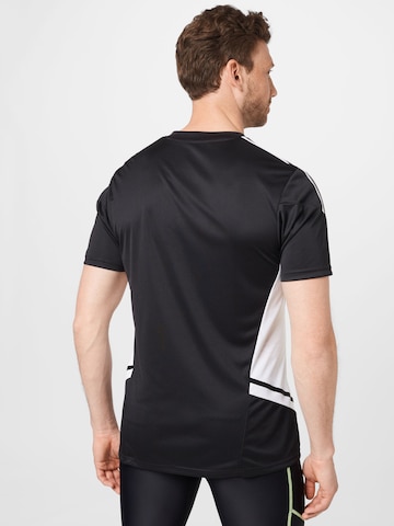 melns ADIDAS SPORTSWEAR Sportiska stila krekls 'Condivo 22'