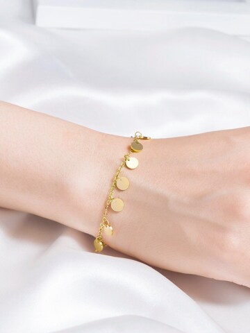 Kim Johanson Bracelet '12 Plättchen' in Gold