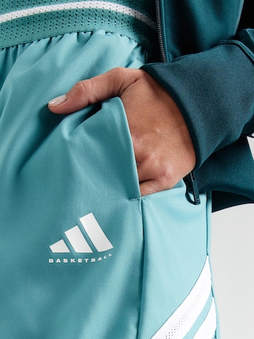 ADIDAS ORIGINALSregular Sportske hlače 'CRAZYLITE' - zelena boja