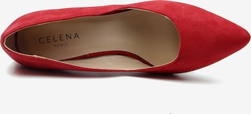 Celena - Zapatos con plataforma 'Carlotta' en rojo