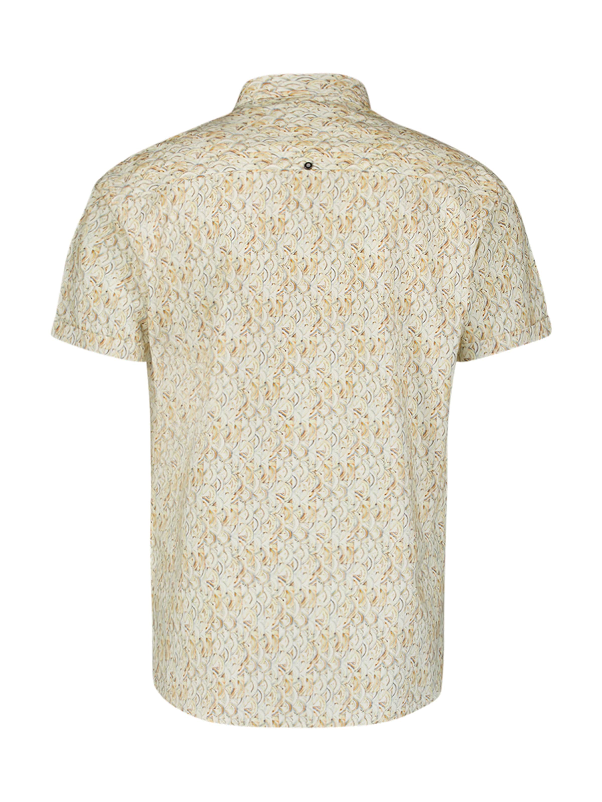 No Excess - Ajuste regular Camisa en amarillo: atrás