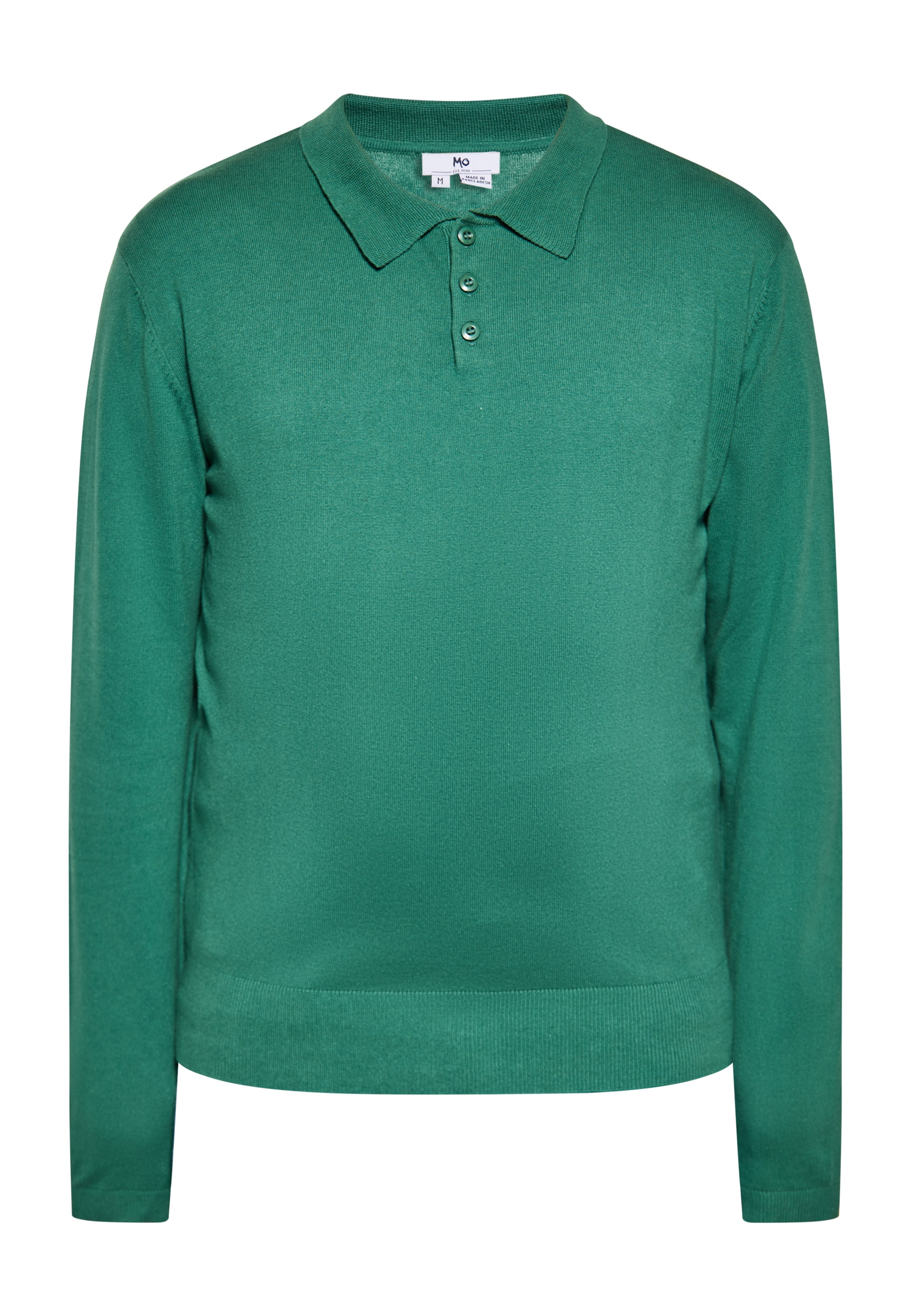 MO Kampsun, värv roheline: eest vaates