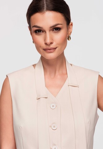 Ombre Bodywarmer 'OW-VE-E0004' in Beige