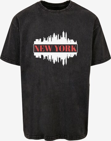 Maglietta 'New York' di Merchcode in nero: frontale