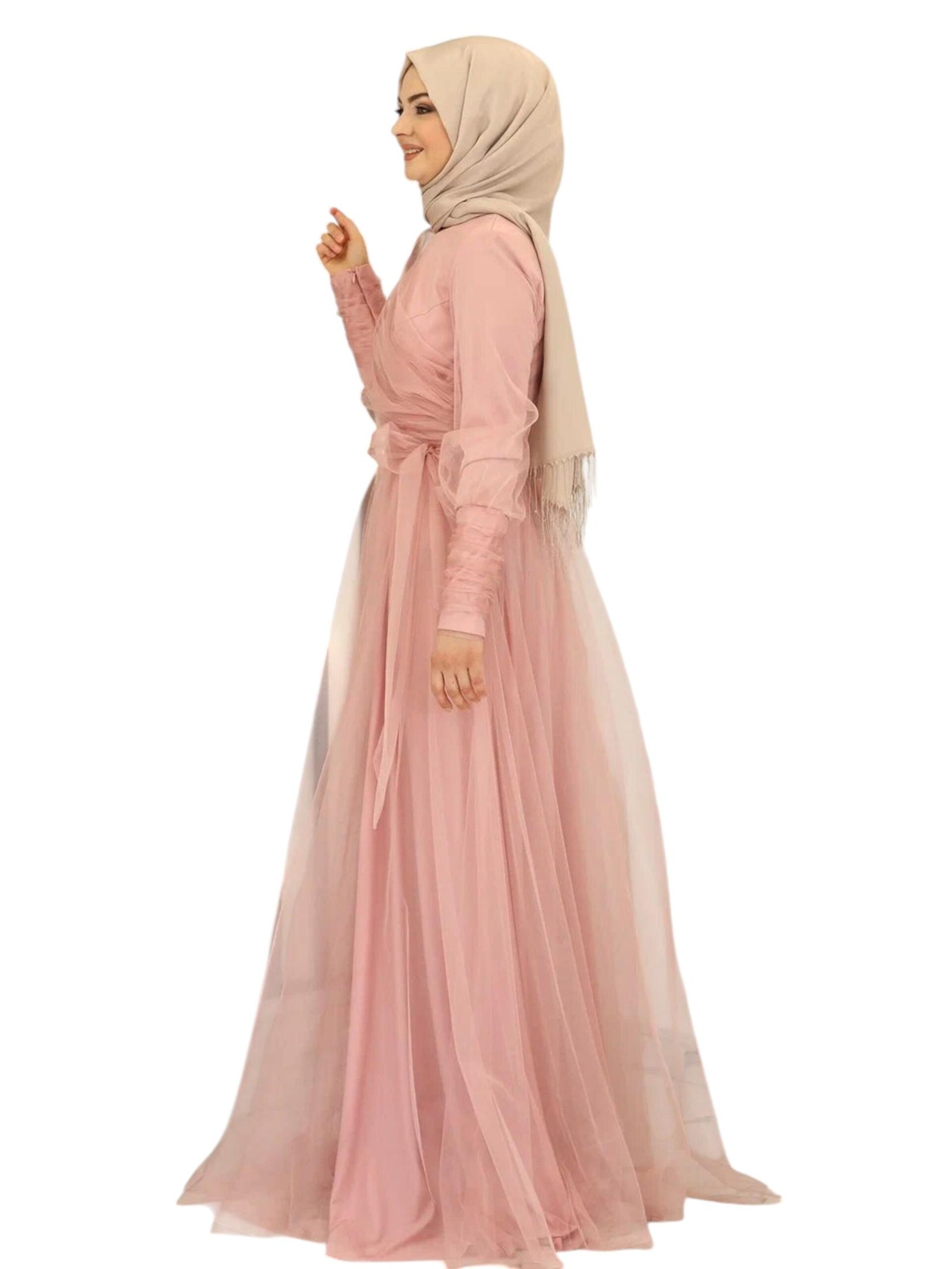 Robe de soirée 'INCI' fashionshowcase en rose