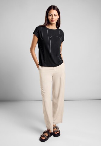 STREET ONE T-Shirt in Schwarz