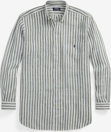 Coupe regular Chemise Polo Ralph Lauren Big & Tall en vert : devant