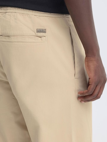 BLEND Loose fit Chino Pants 'BHMaxim' in Beige