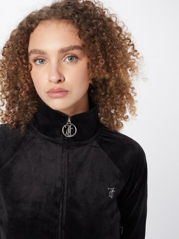 Juicy Couture Zip-Up Hoodie in Black