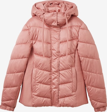 TOM TAILOR Χειμερινό μπουφάν σε ροζ: μπροστά