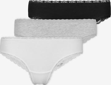 SNOCKS Panty 'Brazilian Lace' in Grey: front