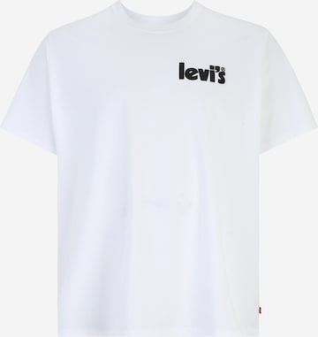 Levi's® Big & Tall Tričko – bílá: přední strana